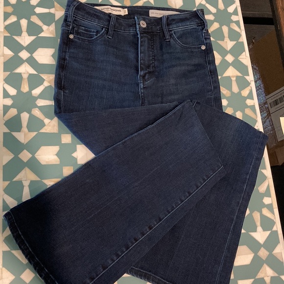 Anthropologie Pilcro Mid-Rise Flare Jean size 24 petite - Picture 4 of 10